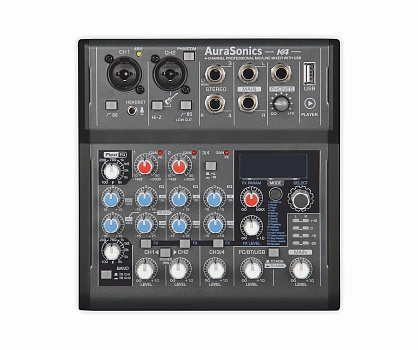 AuraSonics K4 компактный микшерный пульт в Новом Уренгое