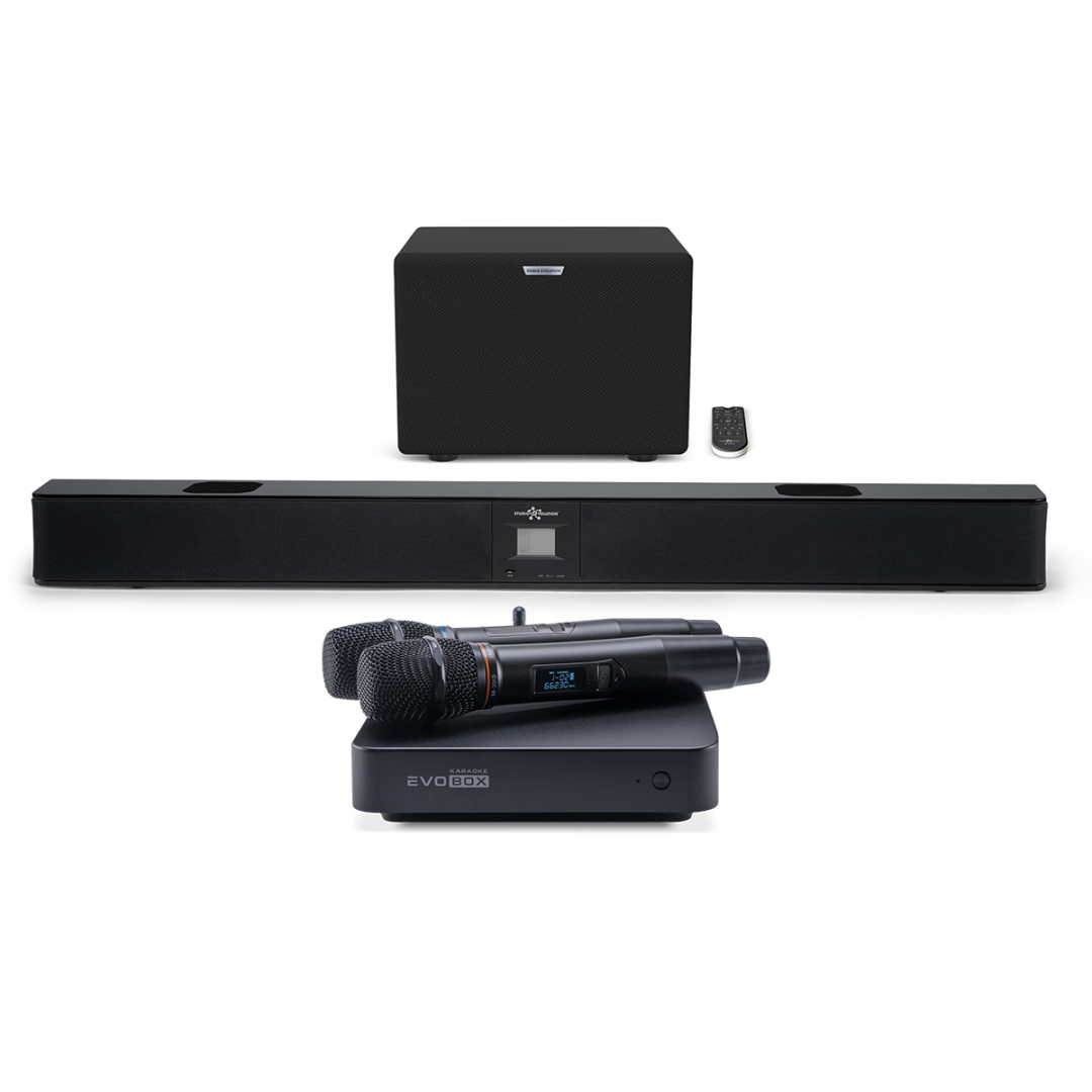 караоке-комплект EVOBOX Plus + EvoSound Bar (саундбар с караоке) в Новом Уренгое