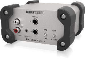 Klark Teknik DI 22P пассивный стерео директ-бокс в Новом Уренгое